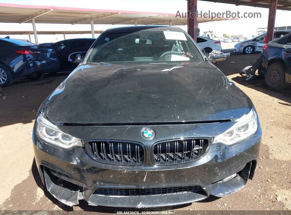 WBS3U9C52HP970666 2017 BMW M4 Black Widok zestawu wskaźników