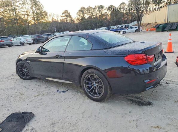 WBS3U9C55HP970595 2017 BMW M4 Black Trasero izquierdo