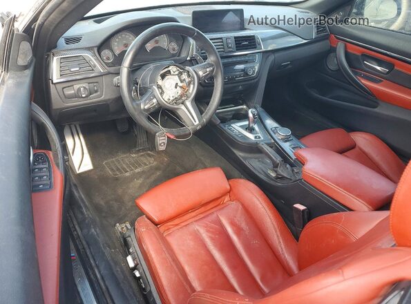 WBS3U9C56HP970928 2017 BMW M4 Черный Вид панели приборов