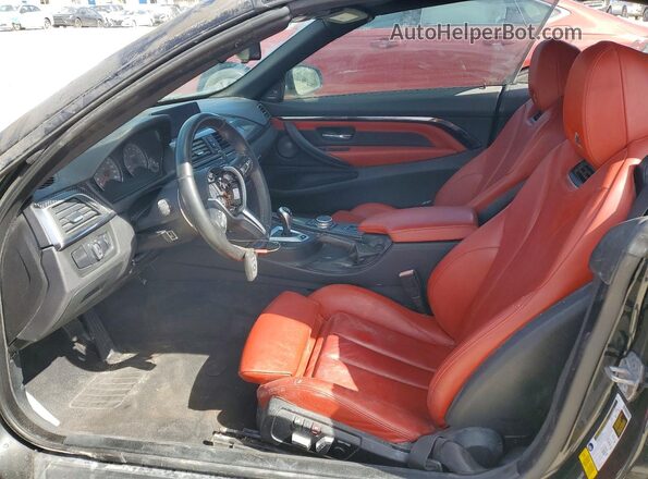 WBS3U9C56HP970928 2017 BMW M4 Черный Вид салона спереди