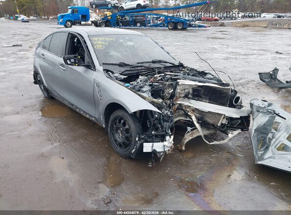 WBS43AY01PFR04300 2023 BMW M3 Серый Вид спереди