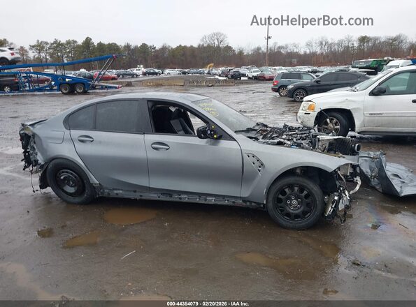 WBS43AY01PFR04300 2023 BMW M3 Серый Вид щитка приборов