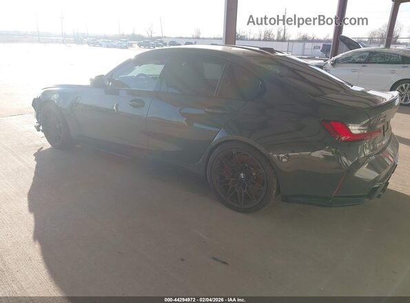 WBS43AY03RFS31254 2024 BMW M3 Черный Задняя левая четверть