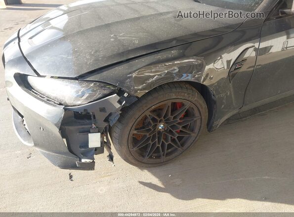 WBS43AY03RFS31254 2024 BMW M3 Черный Вид спереди