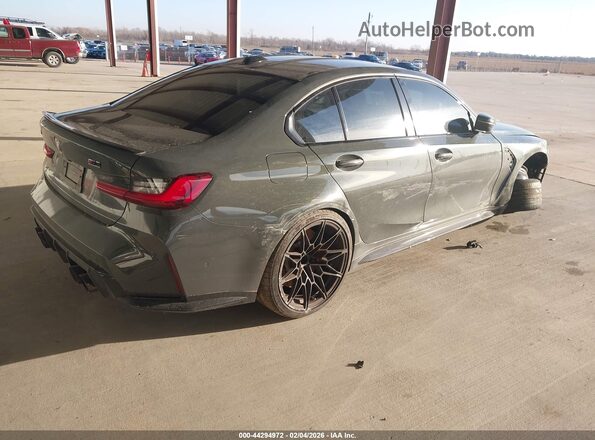 WBS43AY03RFS31254 2024 BMW M3 Черный Задняя правая четверть