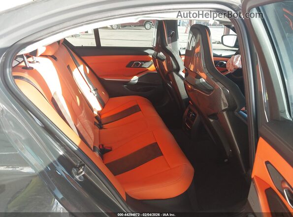 WBS43AY03RFS31254 2024 BMW M3 Черный Вид наклейки с VIN-кодом