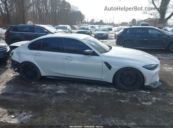 WBS43AY05RFR70349 2024 BMW M3 Белый Вид задней части салона