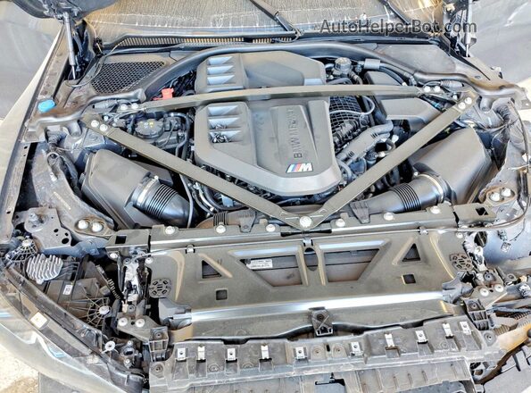 WBS43AY06PFR29631 2023 BMW M3 Gray Вид задньої частини салону