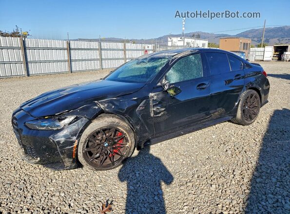 WBS43AY06RFS68363 2024 BMW M3 Black Przód lewy