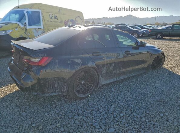 WBS43AY06RFS68363 2024 BMW M3 Black Tył prawy