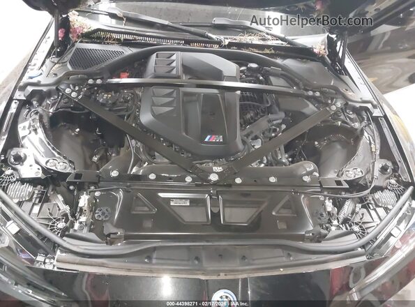 WBS43AY07PFP64494 2023 BMW M3 Black Вид ззаду