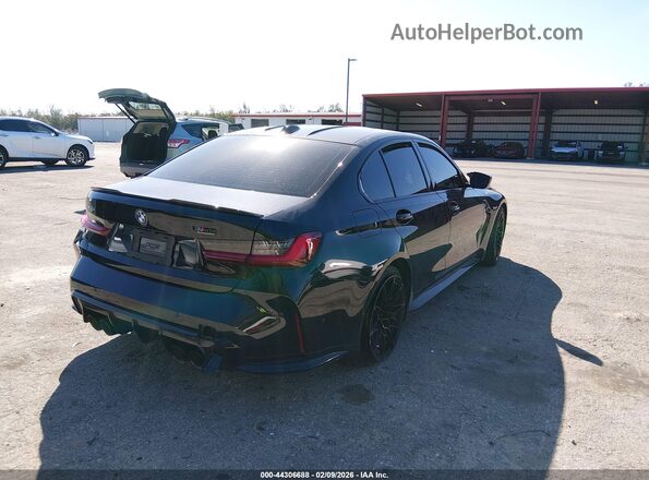 WBS43AY07RFT35312 2024 BMW M3 Black Задня права чверть