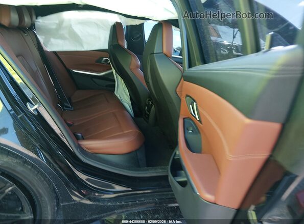 WBS43AY07RFT35312 2024 BMW M3 Black Вид наклейки з VIN-кодом