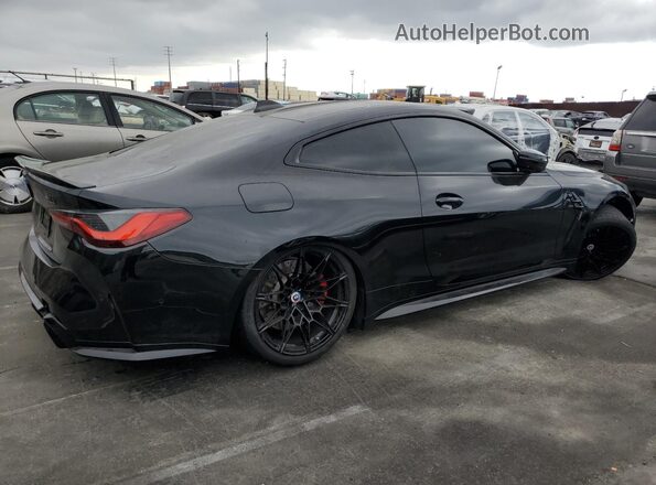 WBS43AZ02PCL58509 2023 BMW M4 Black Задня права чверть