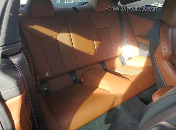 WBS43AZ04NCL08398 2022 BMW M4 Красный Вид задних сидений