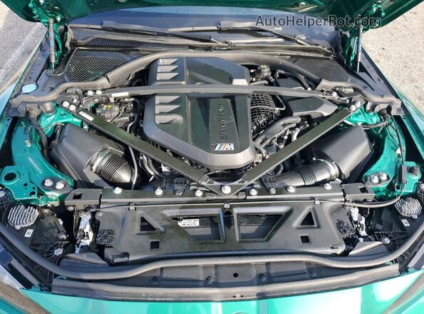 WBS43AZ05RCP50712 2024 BMW M4 Green Widok komory silnika
