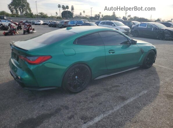 WBS43AZ05RCP50712 2024 BMW M4 Green Przód prawy
