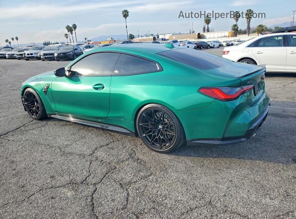 WBS43AZ05RCP50712 2024 BMW M4 Green Tył prawy