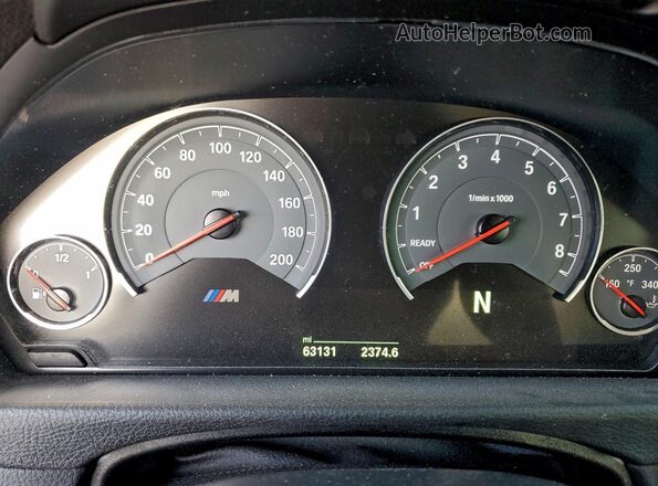 WBS4Y9C01LFH33133 2020 BMW M4 White Vista del cuadro de instrumentos