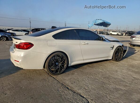 WBS4Y9C01LFH33133 2020 BMW M4 White Trasero derecho