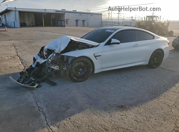 WBS4Y9C01LFH33133 2020 BMW M4 White Vista tres cuartos delantera izquierda