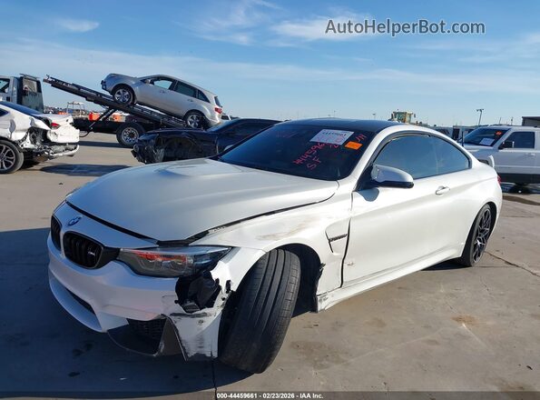 WBS4Y9C06LFJ21779 2020 BMW M4 Белый Передняя левая четверть