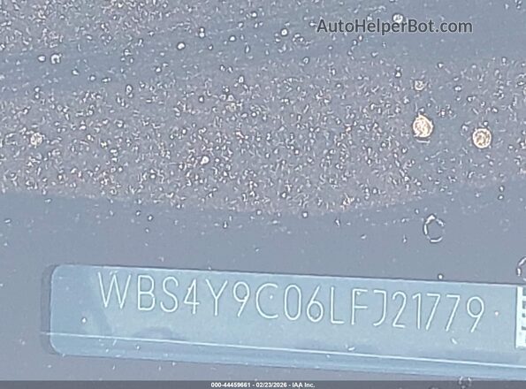 WBS4Y9C06LFJ21779 2020 BMW M4 Белый 
