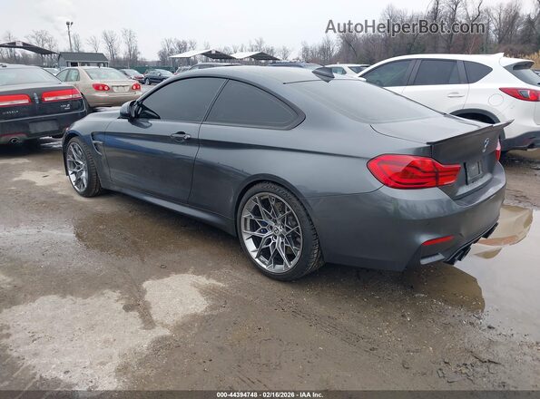WBS4Y9C50JAC87675 2018 BMW M4 Серый Задняя левая четверть