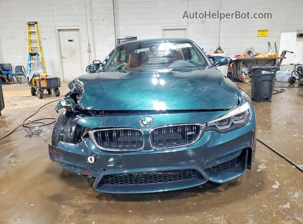 WBS4Z9C08L5P34344 2020 BMW M4 Зеленый Вид спереди
