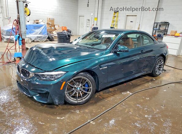 WBS4Z9C08L5P34344 2020 BMW M4 Зеленый Передняя левая четверть