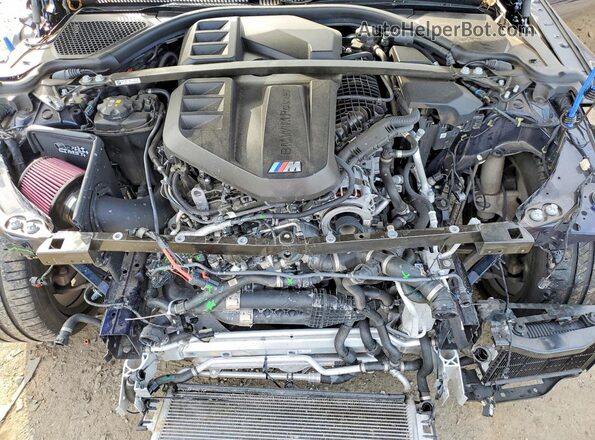 WBS53AY09RFR65899 2024 BMW M3 Blue Vista interior trasera