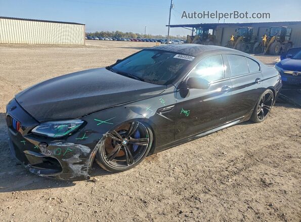 WBS6E9C50GGF92603 2016 BMW M6 Черный Передняя левая четверть