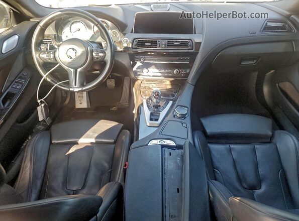 WBS6E9C50GGF92603 2016 BMW M6 Черный Вид панели приборов