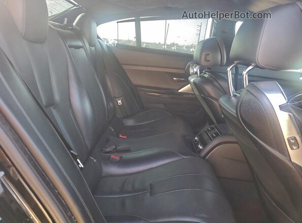 WBS6E9C50GGF92603 2016 BMW M6 Черный Вид задних сидений
