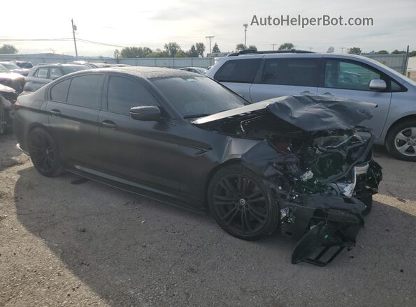 WBS83CH02NCK79708 2022 BMW M5 Черный Передняя правая четверть