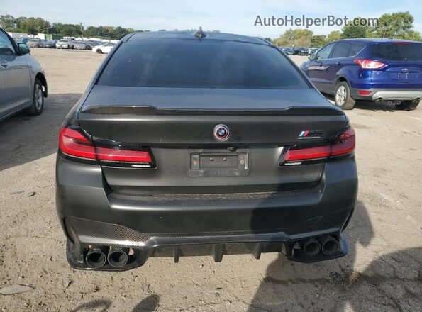 WBS83CH02NCK79708 2022 BMW M5 Черный Вид сзади