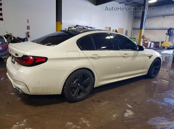 WBS83CH03PCL49056 2023 BMW M5 Белый Задняя правая четверть