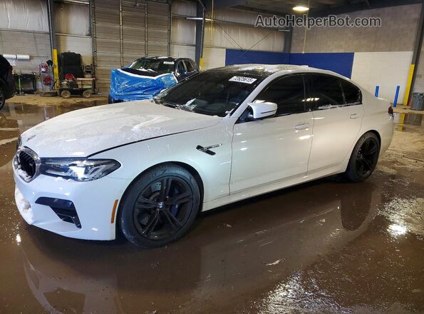 WBS83CH03PCL49056 2023 BMW M5 Белый Передняя левая четверть