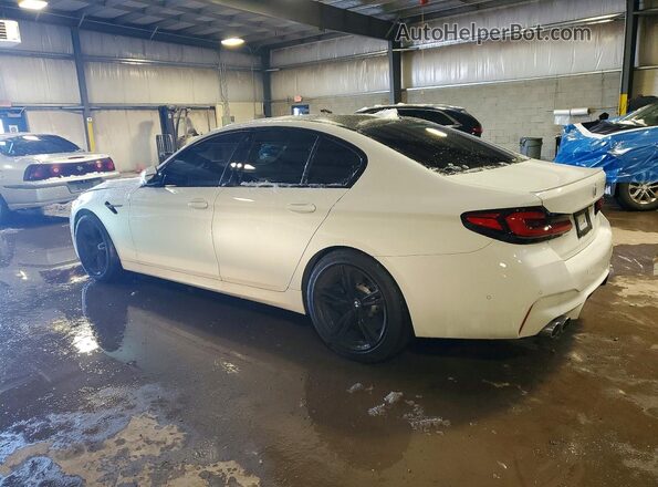 WBS83CH03PCL49056 2023 BMW M5 Белый Задняя левая четверть