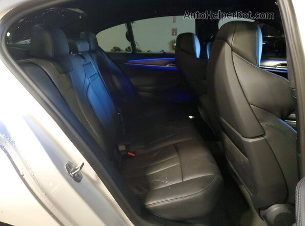 WBS83CH03PCL49056 2023 BMW M5 Белый Вид задних сидений