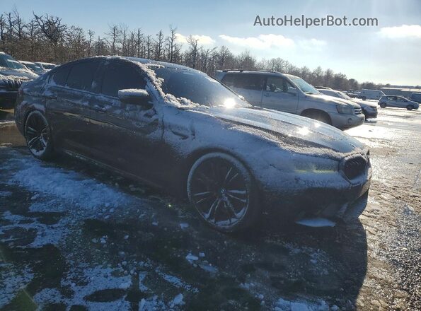 WBS83CH04MCG83482 2021 BMW M5 Черный Передняя правая четверть
