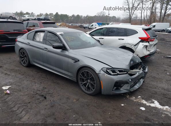 WBS83CH08PCL75474 2023 BMW M5 Серый Передняя правая четверть