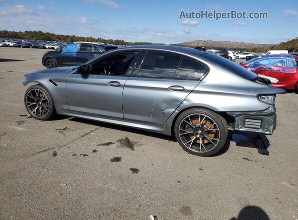 WBS83CH09MCH00048 2021 BMW M5 Серый Задняя левая четверть