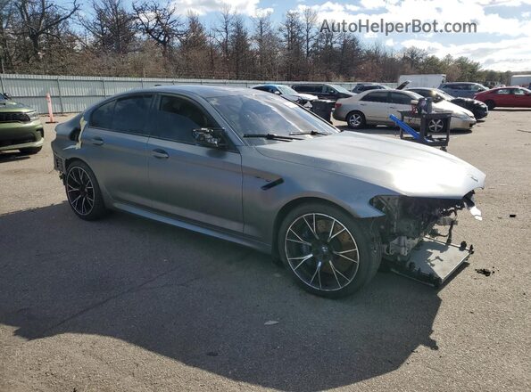 WBS83CH09MCH00048 2021 BMW M5 Серый Передняя правая четверть