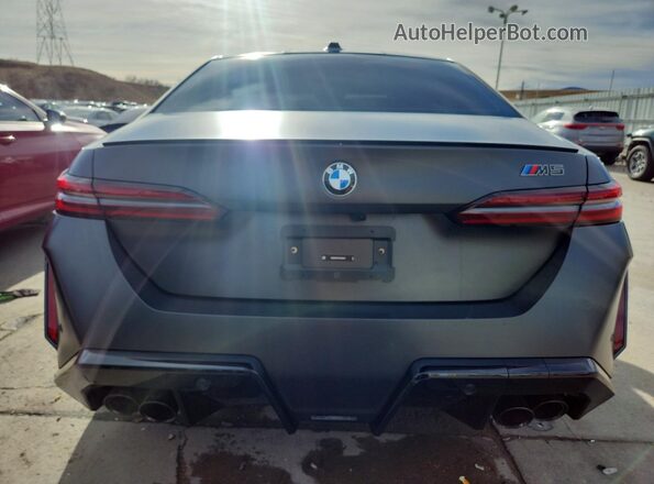 WBS83FK04TCV63316 2026 BMW M5 Черный Вид сзади