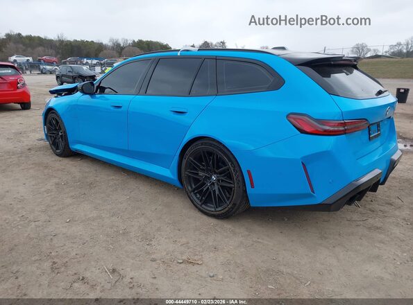 WBS83GV05TCW97737 2026 BMW M5 Blue უკანა მარცხენა
