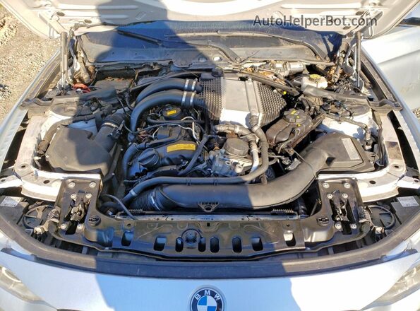WBS8M9C50G5D31205 2016 BMW M3 Серебряный Вид задней части салона