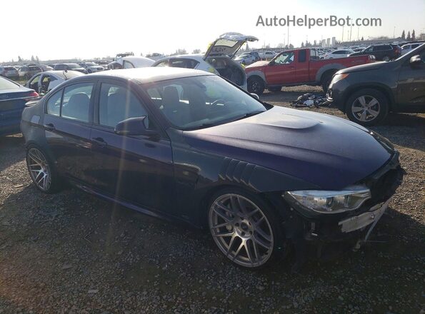 WBS8M9C50G5D31799 2016 BMW M3 Фиолетовый Передняя правая четверть