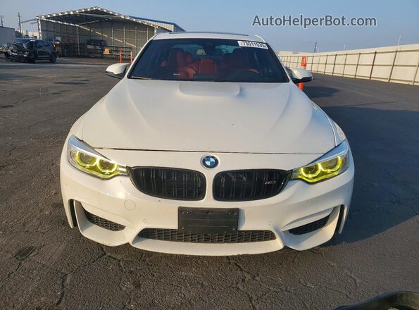WBS8M9C5XGP966790 2016 BMW M3 Белый Вид спереди