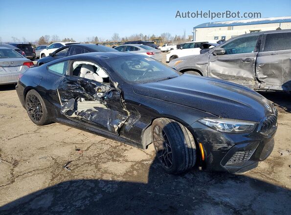 WBSAE0C06LCE17462 2020 BMW M8 Черный Передняя правая четверть